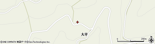 岩手県一関市舞川大平44周辺の地図