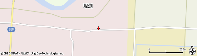 山形県酒田市塚渕広瀬周辺の地図