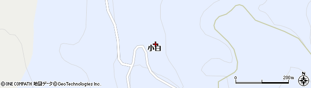 岩手県一関市東山町松川小白113周辺の地図