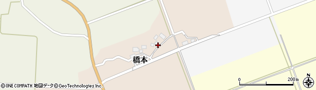 山形県酒田市橋本村上18-1周辺の地図
