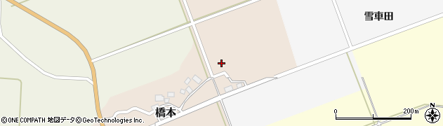 山形県酒田市橋本村上24周辺の地図