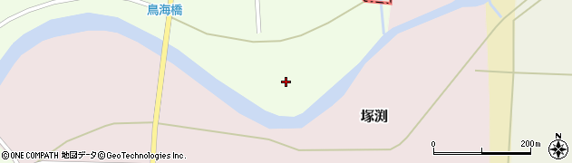 山形県酒田市米島（北川原）周辺の地図