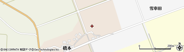 山形県酒田市橋本村上周辺の地図