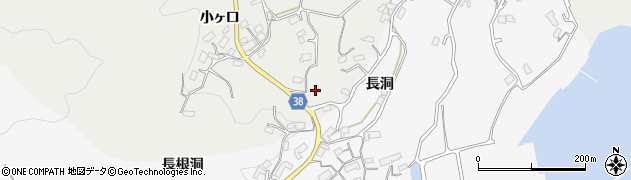 岩手県陸前高田市小友町（小ヶ口前）周辺の地図