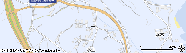臼井理容所周辺の地図