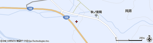 秋田県湯沢市秋ノ宮（ソリタ）周辺の地図