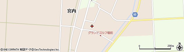 山形県酒田市宮内本楯36周辺の地図