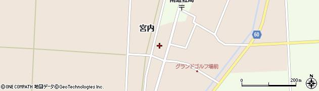 山形県酒田市宮内本楯52周辺の地図