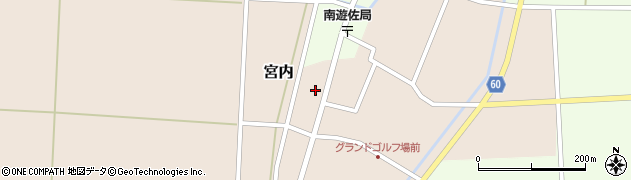 山形県酒田市宮内本楯55周辺の地図