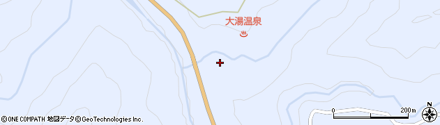秋田県湯沢市皆瀬（小安奥山）周辺の地図