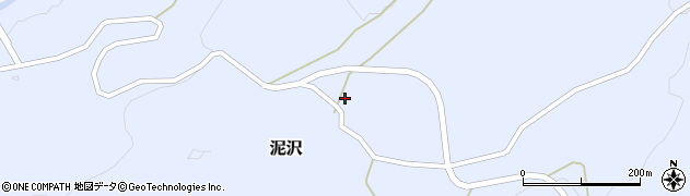 山形県酒田市泥沢（宮ノ下）周辺の地図
