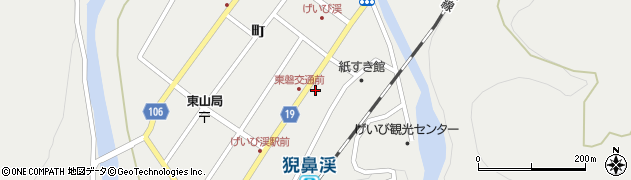 東磐交通株式会社　タクシー周辺の地図
