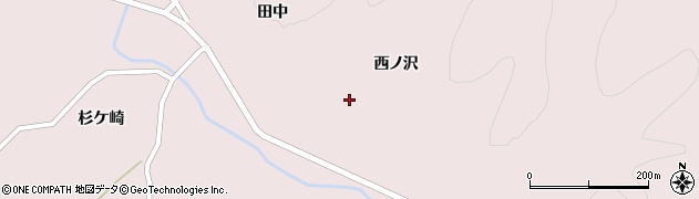 岩手県一関市大東町曽慶西ノ沢5周辺の地図