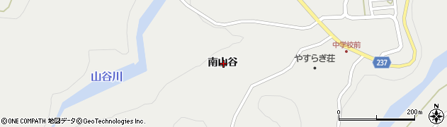 岩手県一関市東山町長坂南山谷周辺の地図