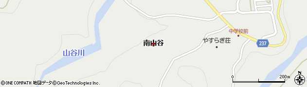 岩手県一関市東山町長坂（南山谷）周辺の地図