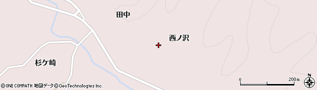 岩手県一関市大東町曽慶西ノ沢7周辺の地図