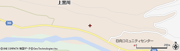山形県酒田市上黒川宝泉田25周辺の地図