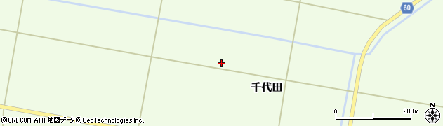 山形県酒田市千代田西田周辺の地図