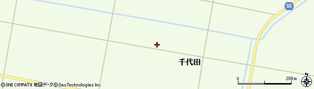 山形県酒田市千代田（西田）周辺の地図