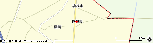 山形県遊佐町（飽海郡）藤崎（岡谷地）周辺の地図