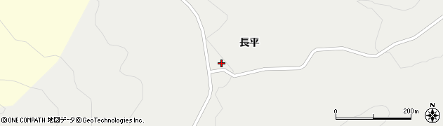 岩手県一関市東山町長坂長平106周辺の地図