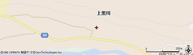 山形県酒田市上黒川日向平89周辺の地図