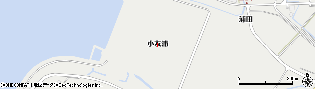 岩手県陸前高田市小友町（小友浦）周辺の地図