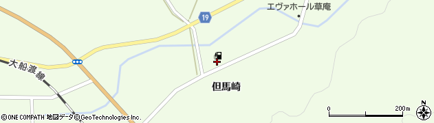 岩手県一関市大東町摺沢但馬崎67周辺の地図