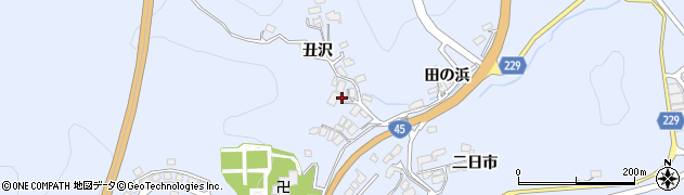 岩手県陸前高田市気仙町丑沢149周辺の地図