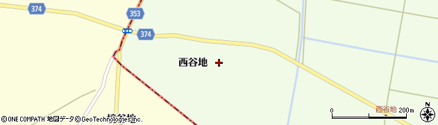 山形県酒田市千代田西谷地61周辺の地図