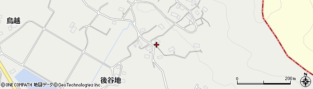 岩手県陸前高田市小友町上の坊82周辺の地図