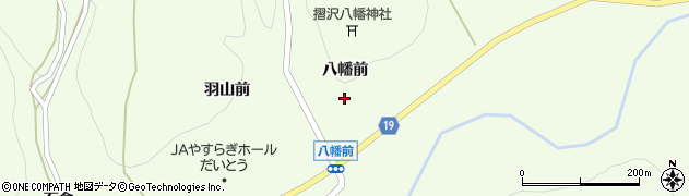岩手県一関市大東町摺沢（八幡前）周辺の地図
