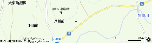 岩手県一関市大東町摺沢八幡前48周辺の地図