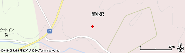 岩手県一関市大東町曽慶蟹小沢45周辺の地図