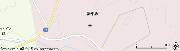 岩手県一関市大東町曽慶蟹小沢45-1周辺の地図