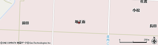 山形県遊佐町（飽海郡）小松（地正面）周辺の地図