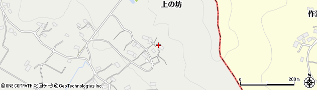岩手県陸前高田市小友町上の坊65周辺の地図