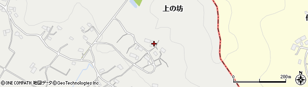 岩手県陸前高田市小友町上の坊51周辺の地図