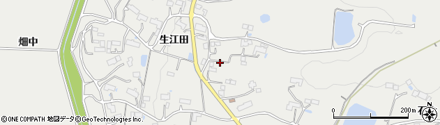 岩手県平泉町（西磐井郡）長島（生江田）周辺の地図