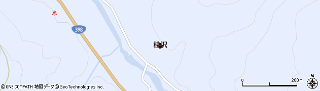 秋田県湯沢市皆瀬（桂沢）周辺の地図