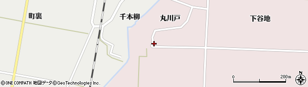 山形県遊佐町（飽海郡）小松（前田）周辺の地図