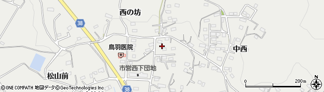 岩手県陸前高田市小友町西下周辺の地図