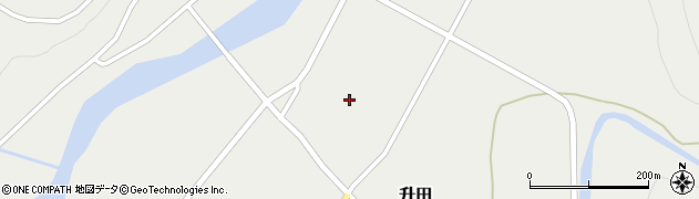 山形県酒田市升田（大石）周辺の地図