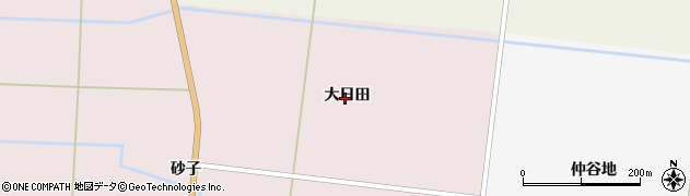 山形県遊佐町（飽海郡）小松（大日田）周辺の地図