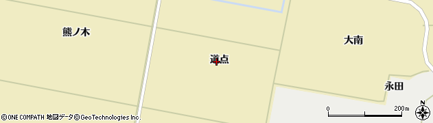 山形県遊佐町（飽海郡）庄泉（道点）周辺の地図