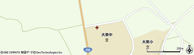 岩手県一関市大東町摺沢上堺ノ沢周辺の地図