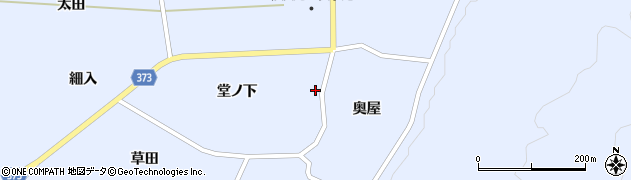 杉沢簡易郵便局周辺の地図