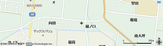 ケンちゃんラーメン遊佐店周辺の地図