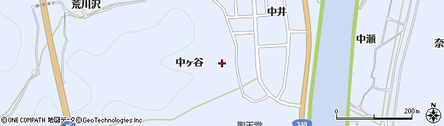 岩手県陸前高田市気仙町（中ヶ谷）周辺の地図