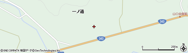 岩手県一関市大東町大原上一ノ通43周辺の地図